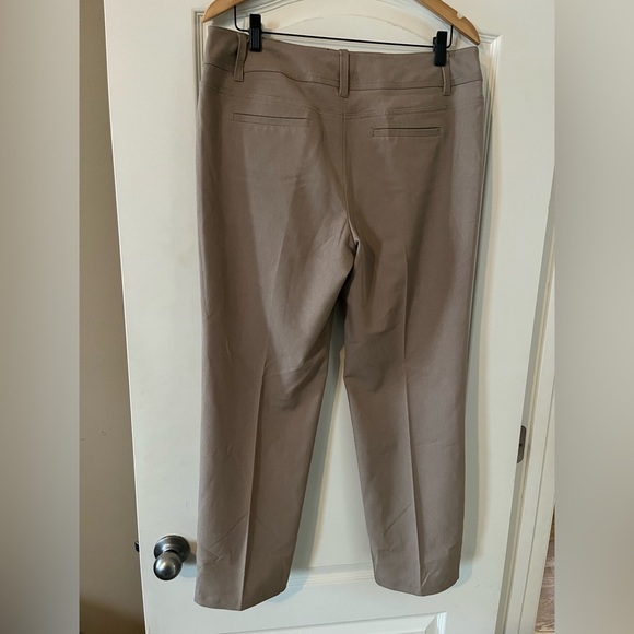 Zac & Rachel Tan Dress Pants/ Slacks Straight Leg women’s Size 12 - Picture 3 of 14